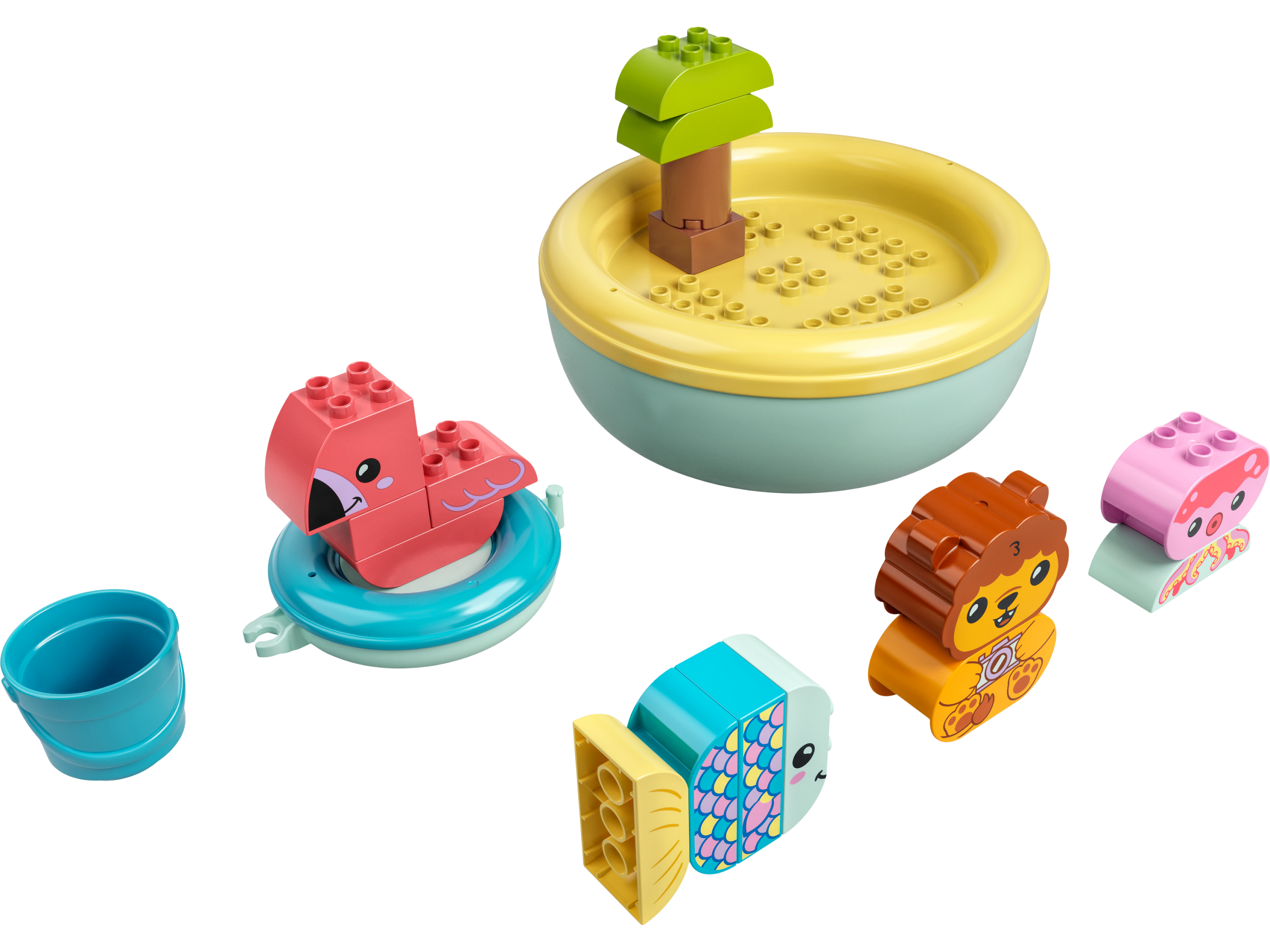 LEGO set 10966-1 Bath Time Fun: Floating Animal Island - Image 1