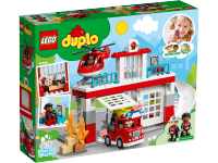 LEGO set 10970-1 Fire Station & Helicopter - Image 9