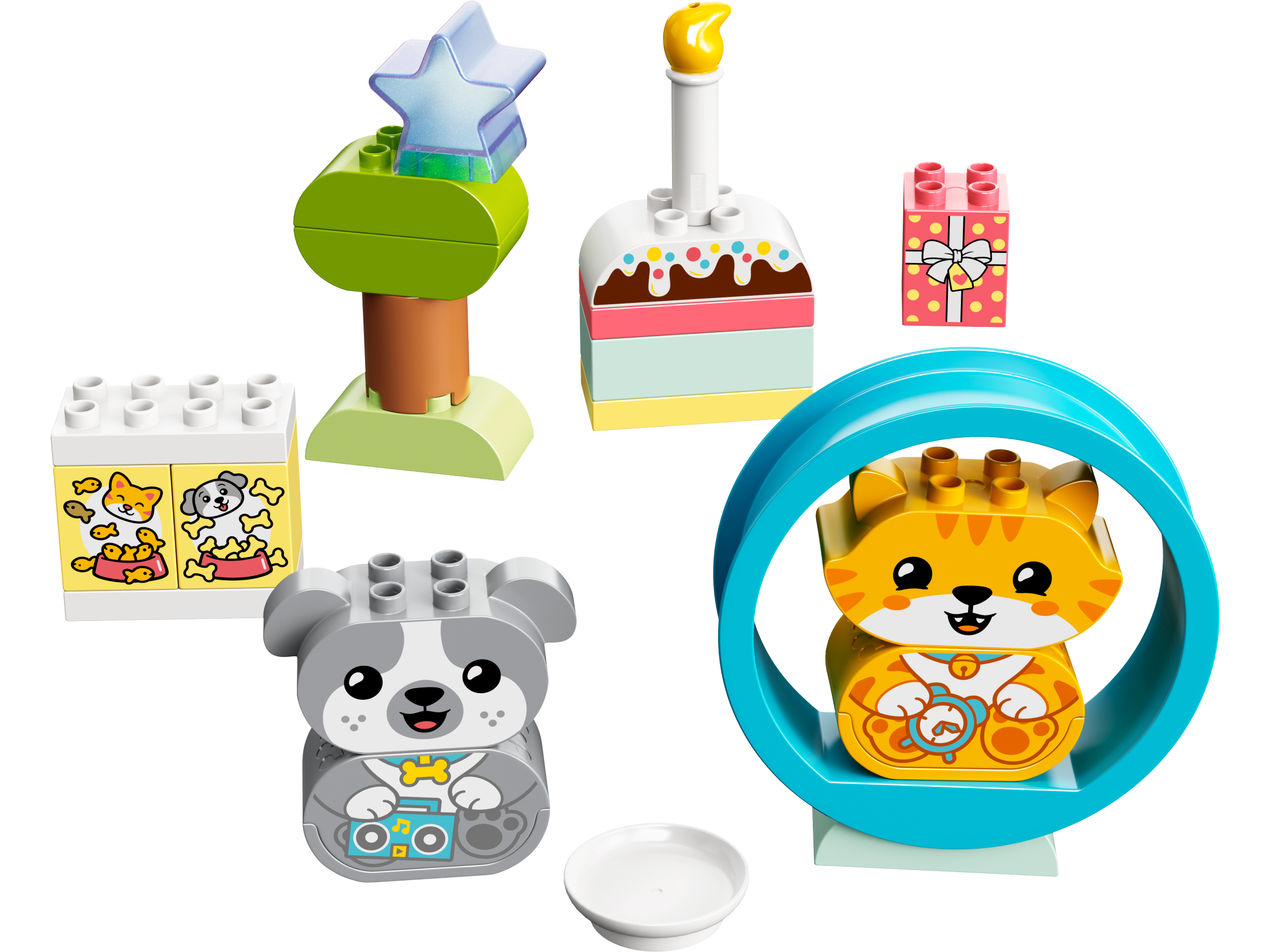 LEGO set 10977-1 My First Puppy & Kitten With Sounds - Image 1