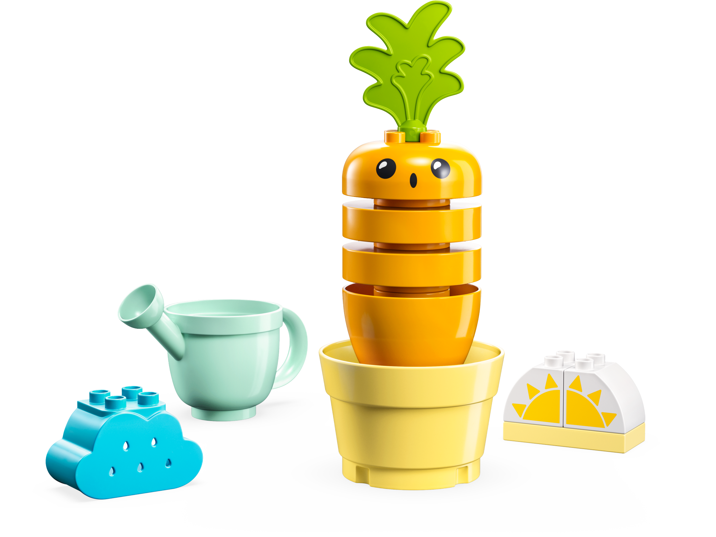 LEGO set 10981-1 Growing Carrot - Image 1