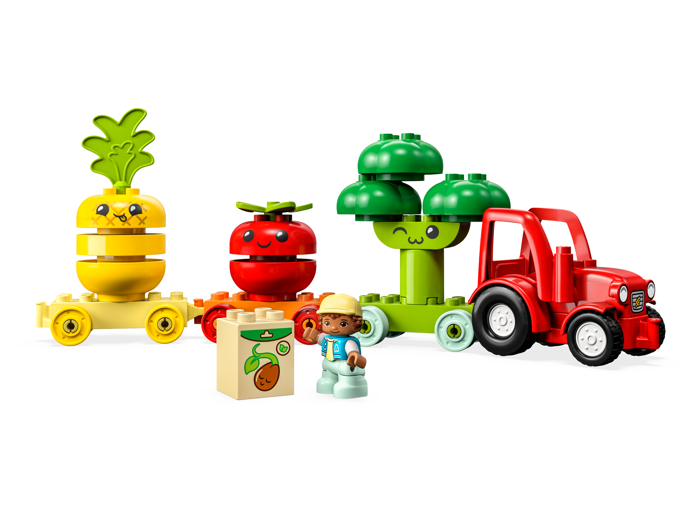 LEGO set 10982-1 Fruit and Vegetable Tractor - Image 1