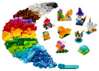 LEGO set 11013-1 Creative Transparent Bricks - Image 1