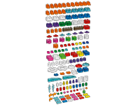 LEGO set 11013-1 Creative Transparent Bricks - Image 10