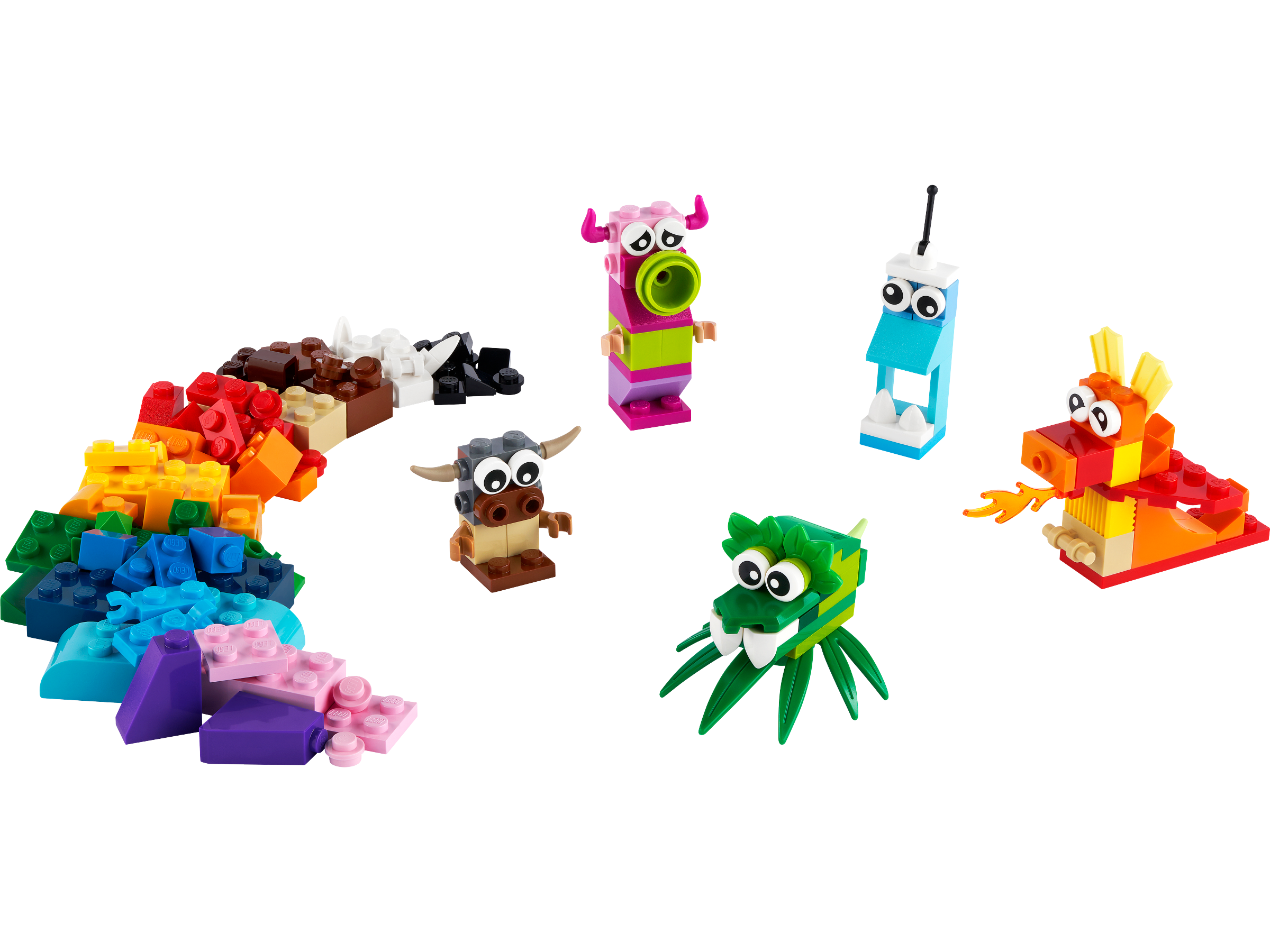 LEGO set 11017-1 Creative Monsters - Image 1