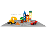 LEGO set 11024-1 Gray Baseplate - Image 4