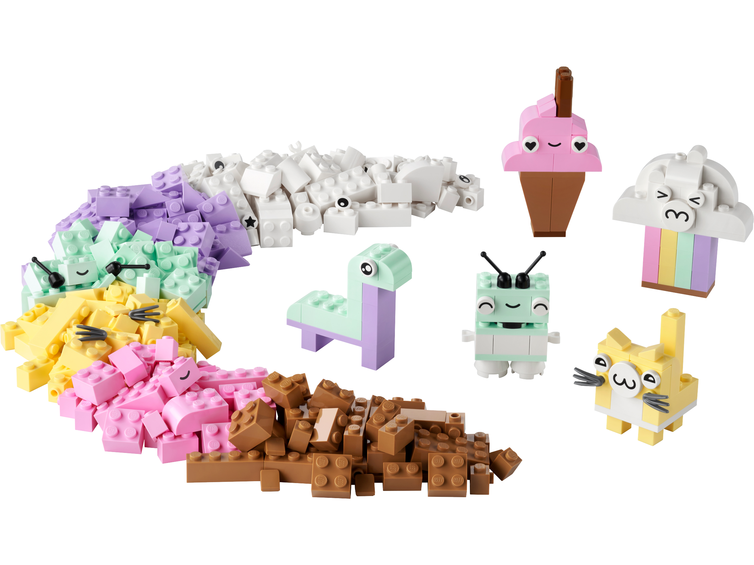 LEGO set 11028-1 Creative Pastel Fun - Image 1