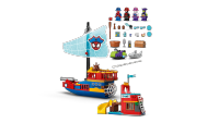 LEGO set 11208-1 Team Spidey Pirate Ship - Image 4