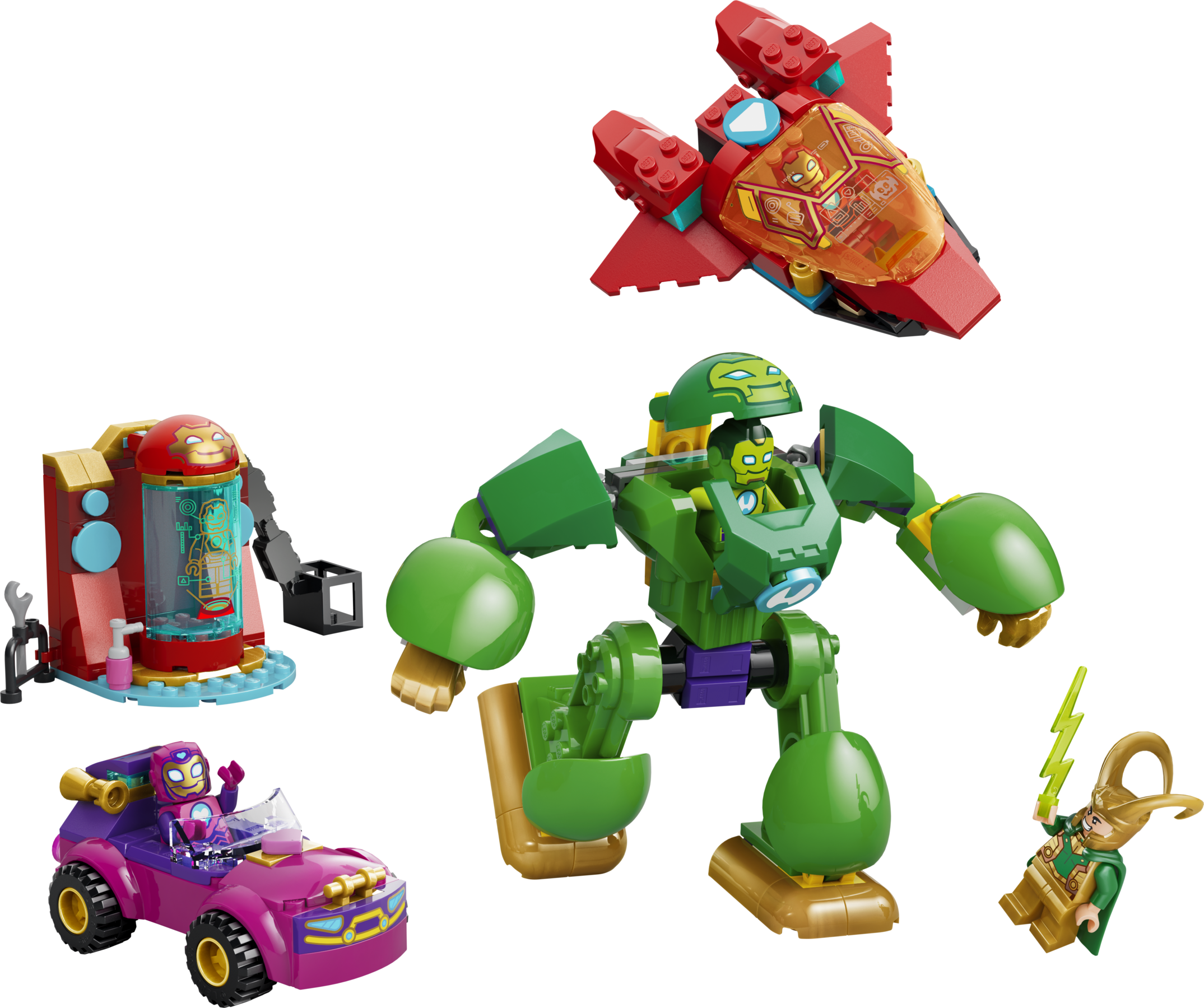 LEGO set 11211-1 Loki vs. Team Iron Man - Image 1
