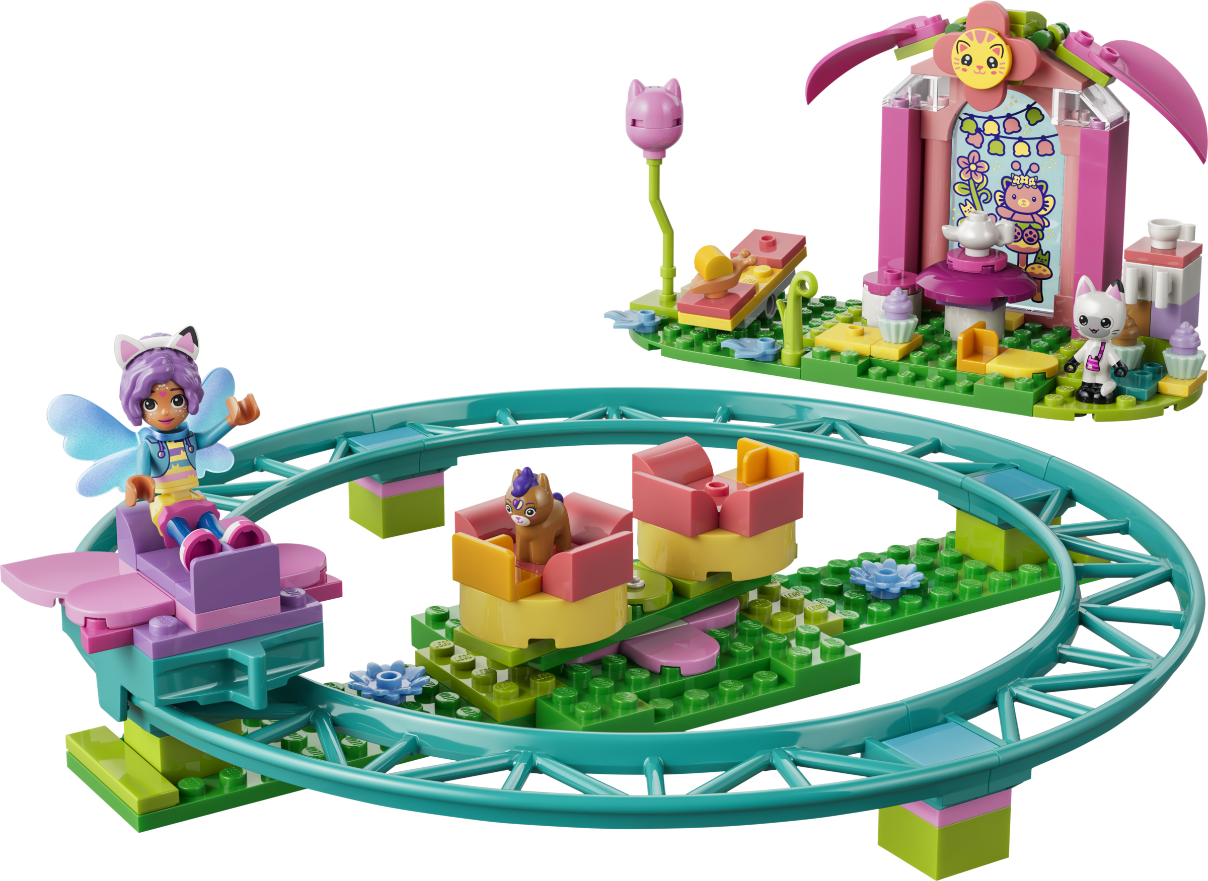 LEGO set 11214-1 Fairy Roller Coaster and Tea Party - Image 1
