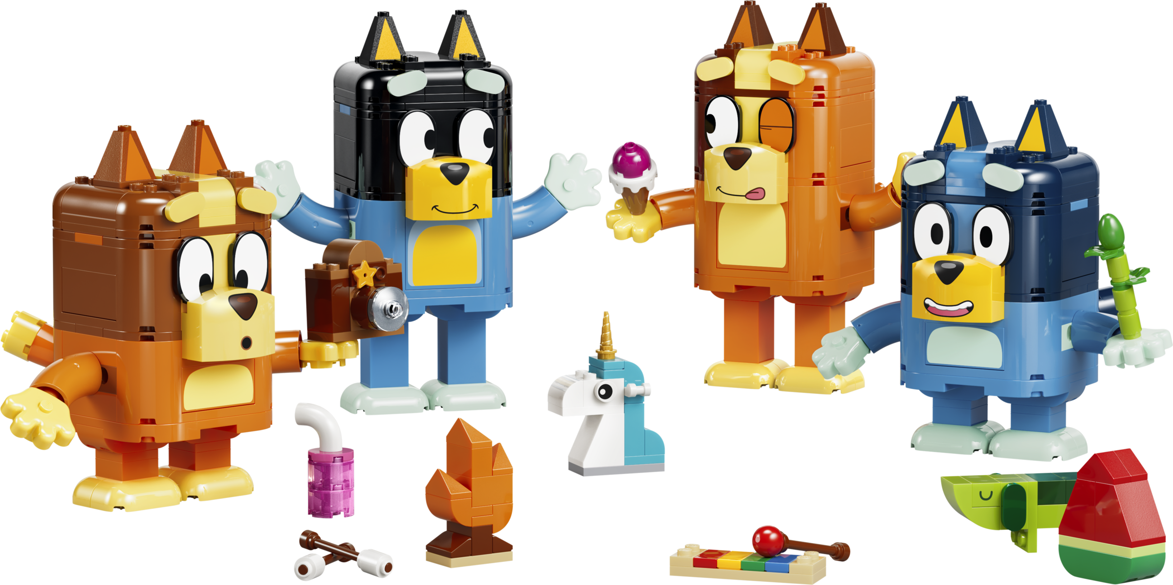 LEGO set 11217-1 Brick-Built Bluey Family - Image 1