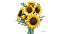 LEGO set 11502-1 Sunflower Bouquet - Image 10