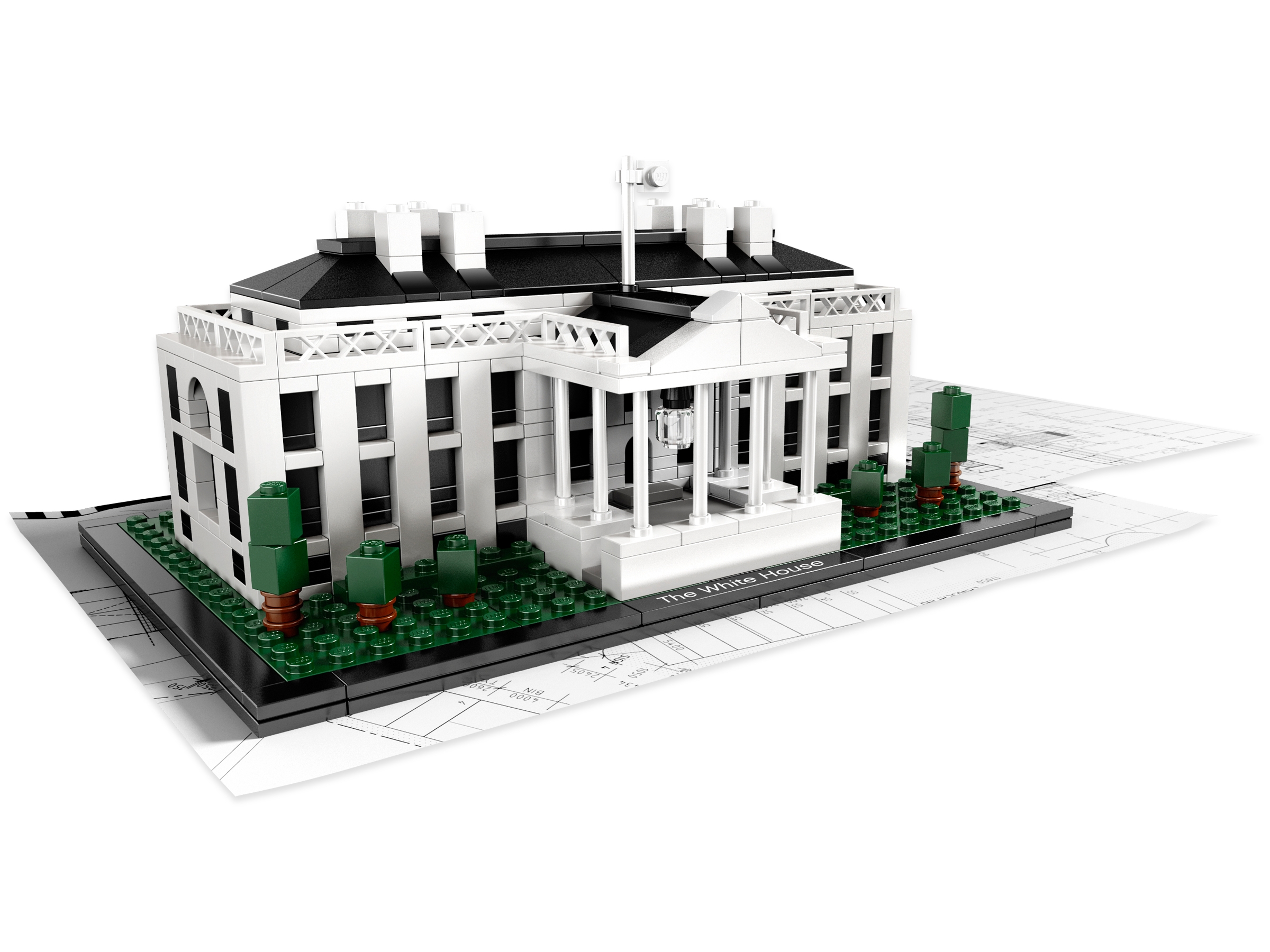 LEGO set 21006-1 The White House - Image 1