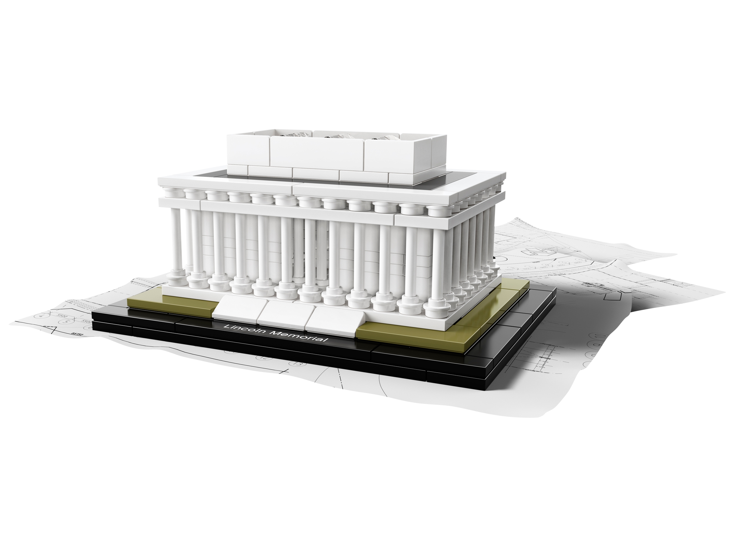 LEGO set 21022-1 Lincoln Memorial - Image 1