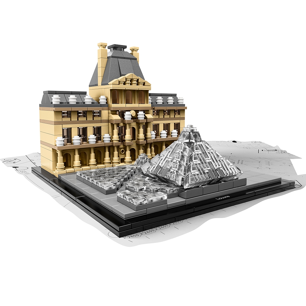 LEGO set 21024-1 Louvre - Image 1