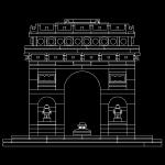 LEGO set 21036-1 Arc de Triomphe - Image 5