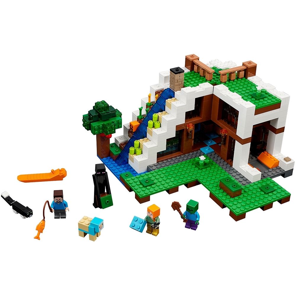 LEGO set 21134-1 The Waterfall Base - Image 1