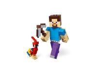 LEGO set 21148-1 Minecraft Steve BigFig with Parrot - Image 3