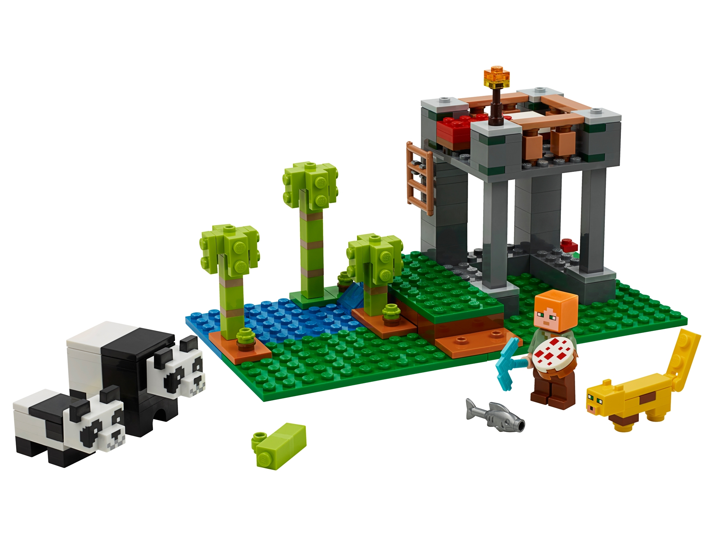 LEGO set 21158-1 The Panda Nursery - Image 1