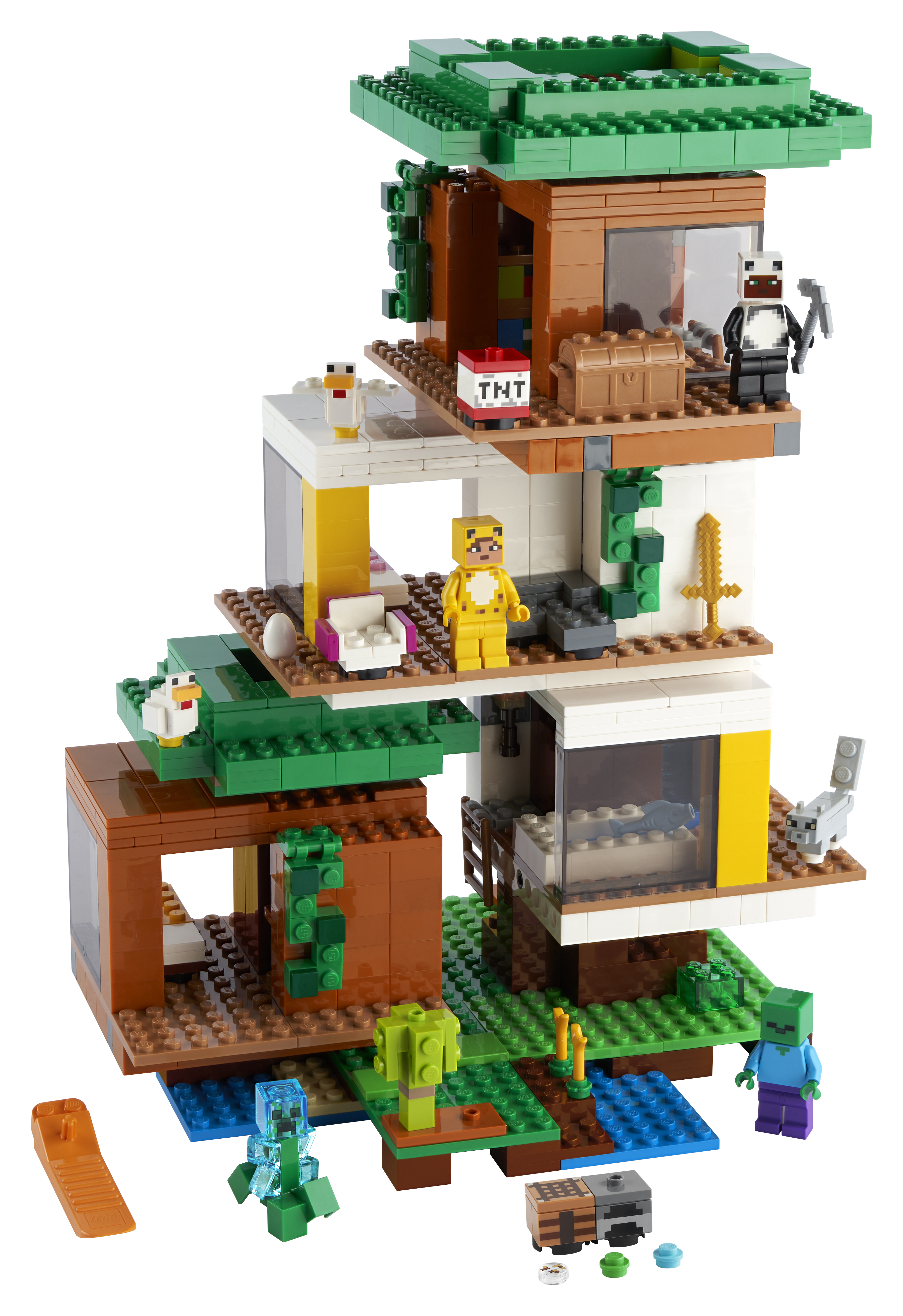 LEGO set 21174-1 The Modern Treehouse - Image 1