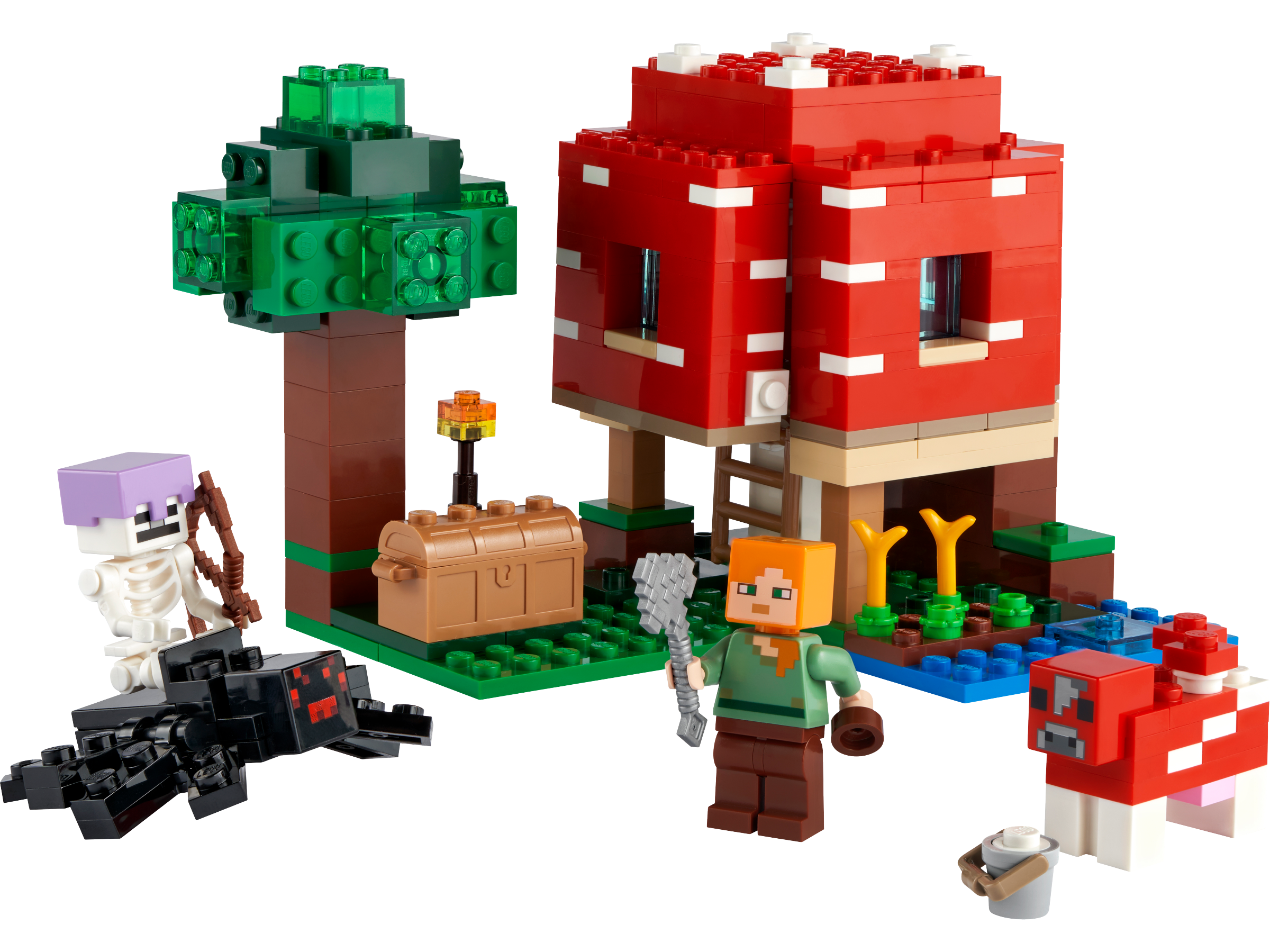 LEGO set 21179-1 The Mushroom House - Image 1