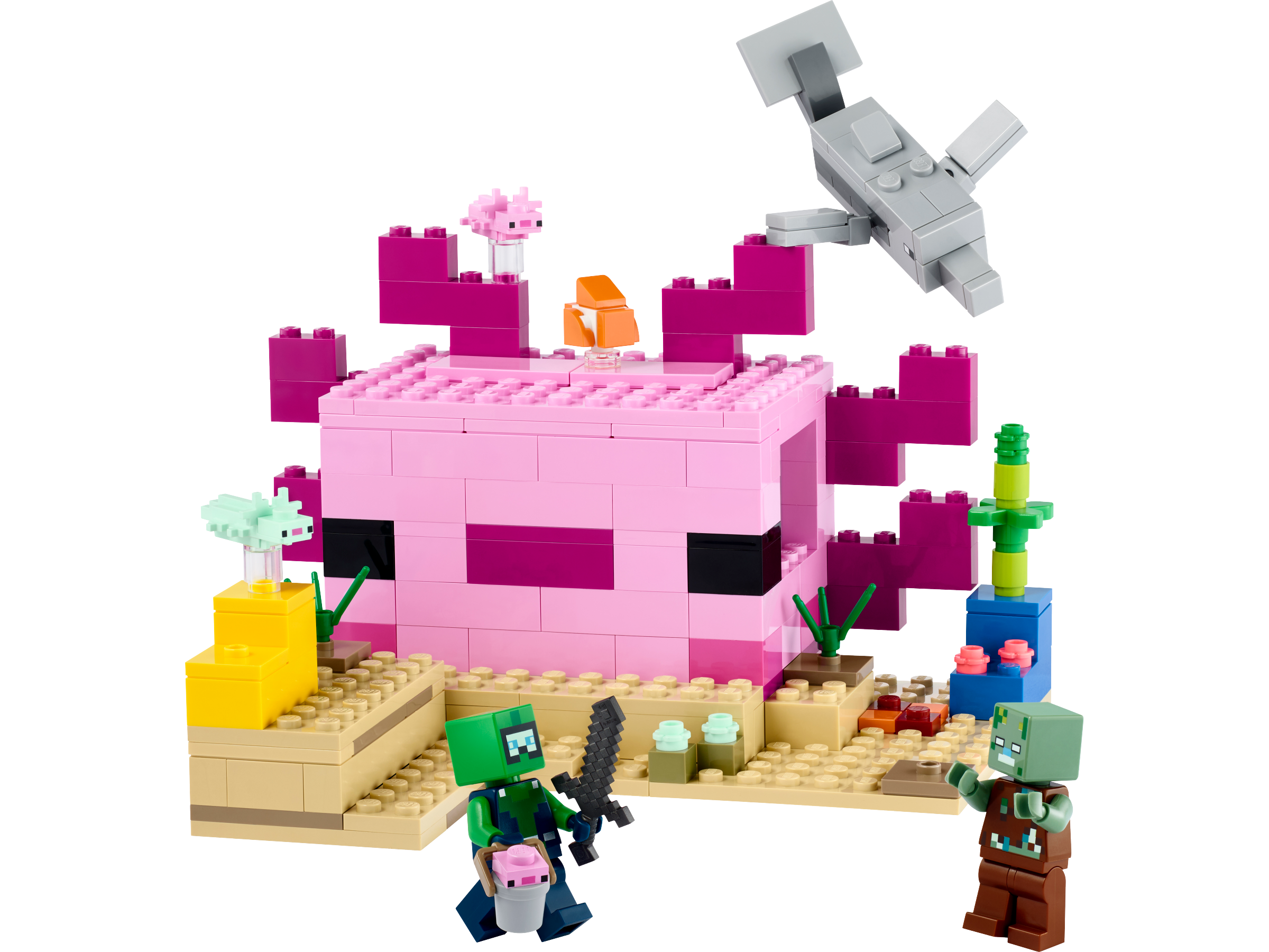 LEGO set 21247-1 The Axolotl House - Image 1
