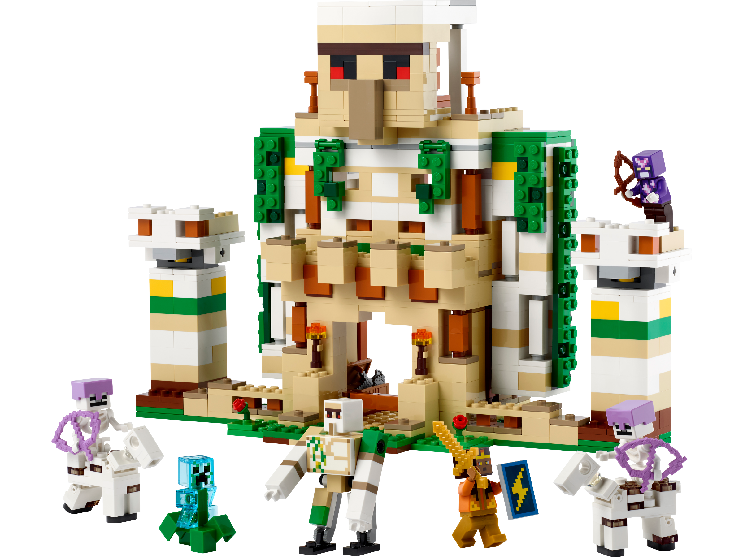 LEGO set 21250-1 The Iron Golem Fortress - Image 1