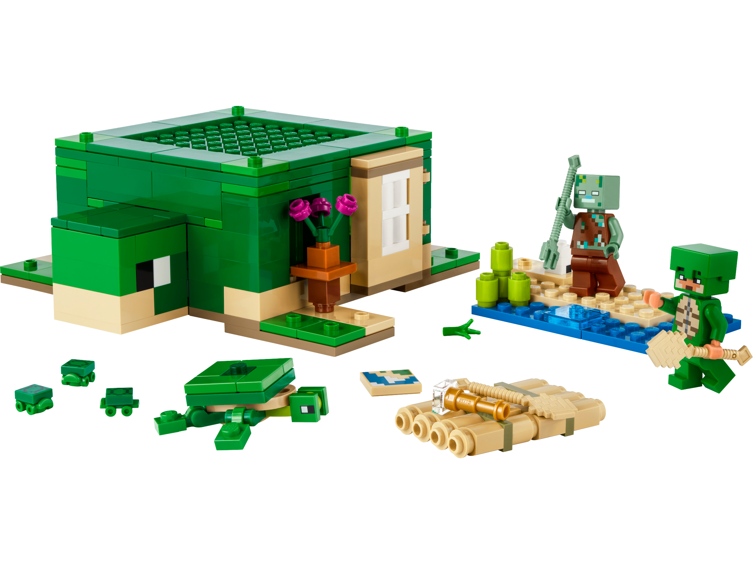 LEGO set 21254-1 The Turtle Beach House - Image 1