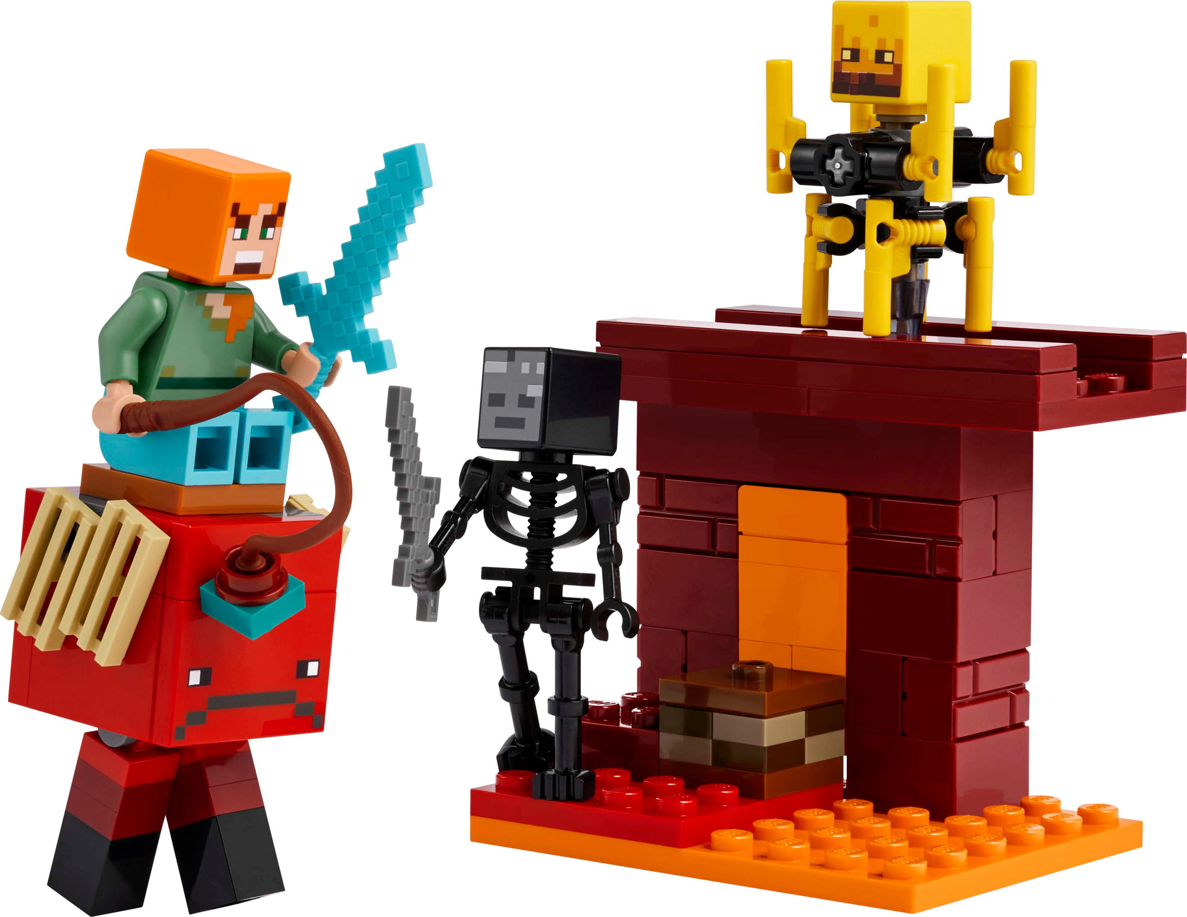 LEGO set 21266-1 The Nether Lava Battle - Image 1