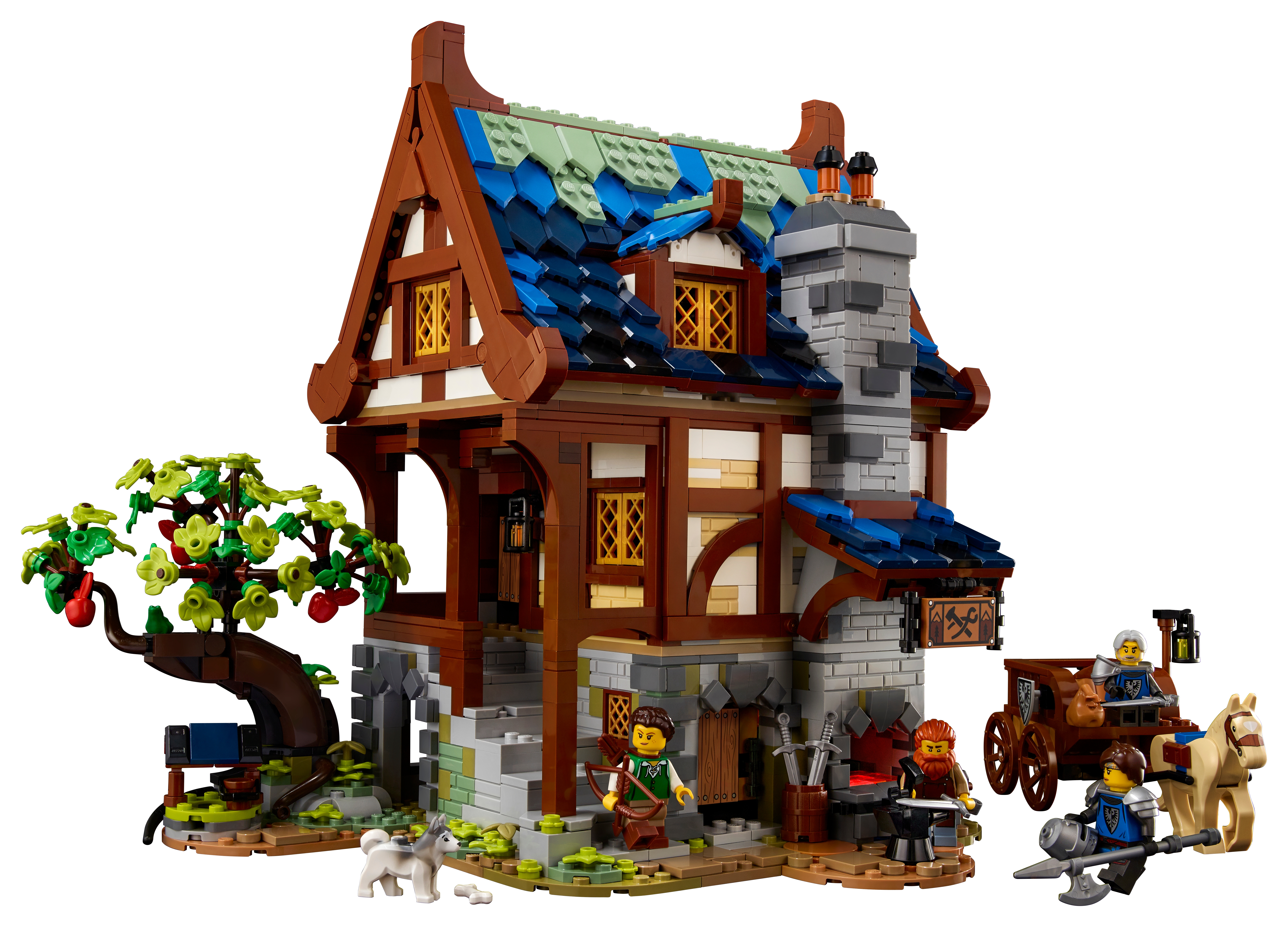 LEGO set 21325-1 Medieval Blacksmith - Image 1