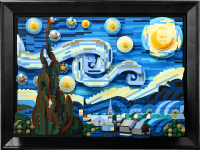 LEGO set 21333-1 The Starry Night - Image 4