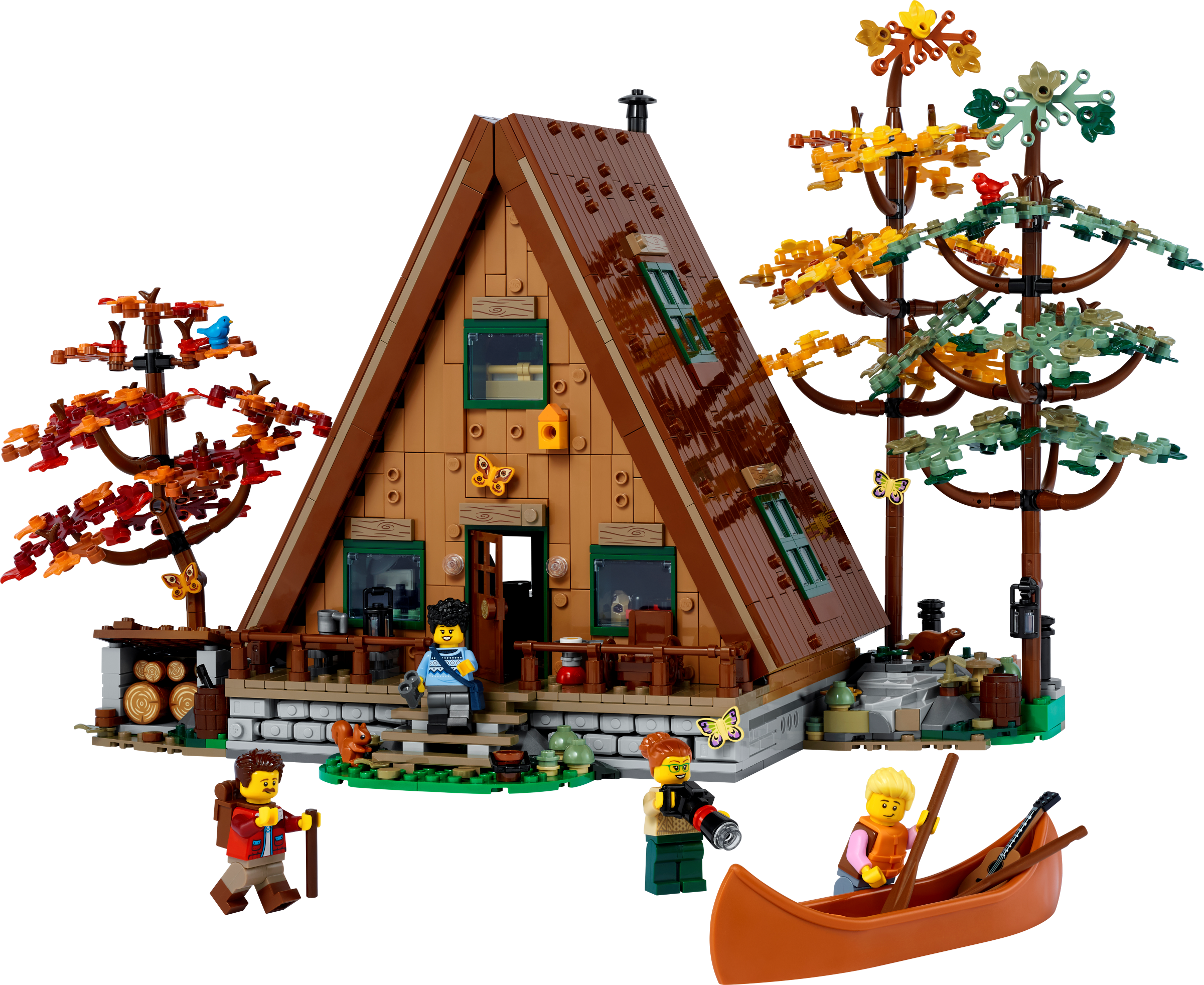 LEGO set 21338-1 A-Frame Cabin - Image 1