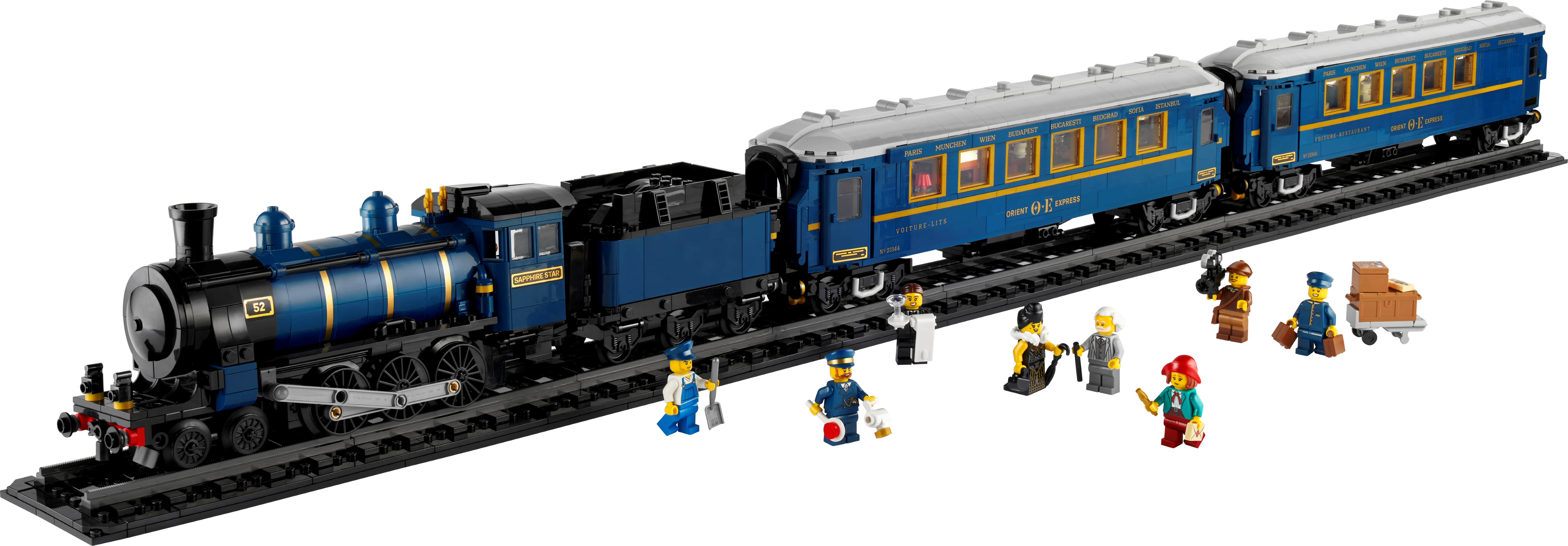 LEGO set 21344-1 The Orient Express Train - Image 1