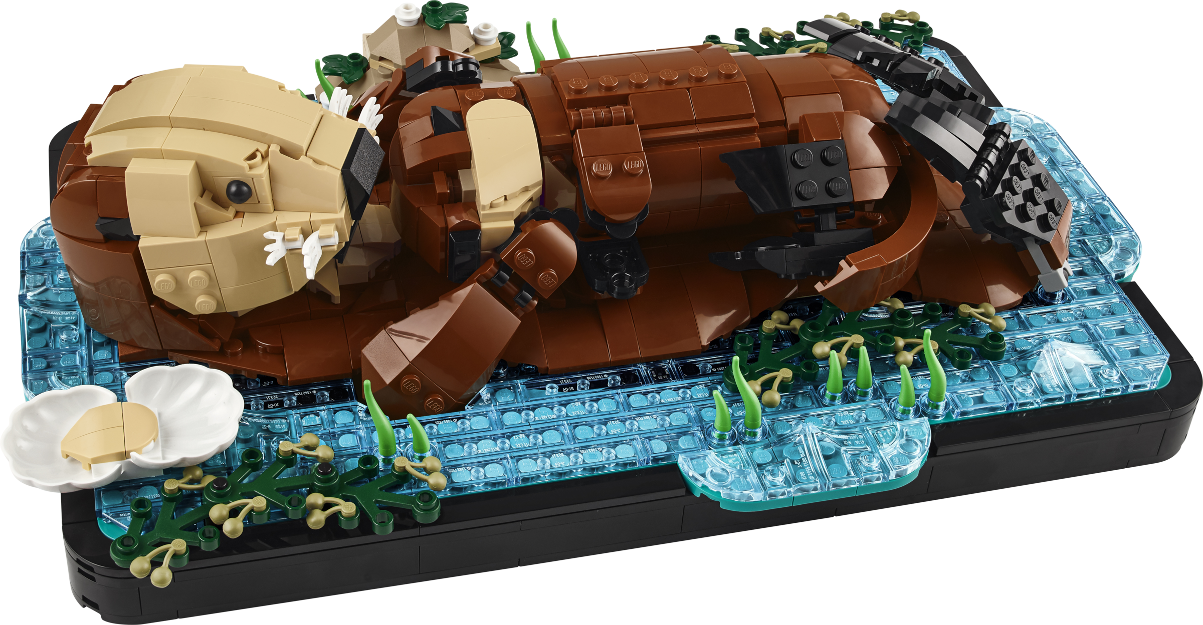 LEGO set 21366-1 Floating Sea Otters - Image 1