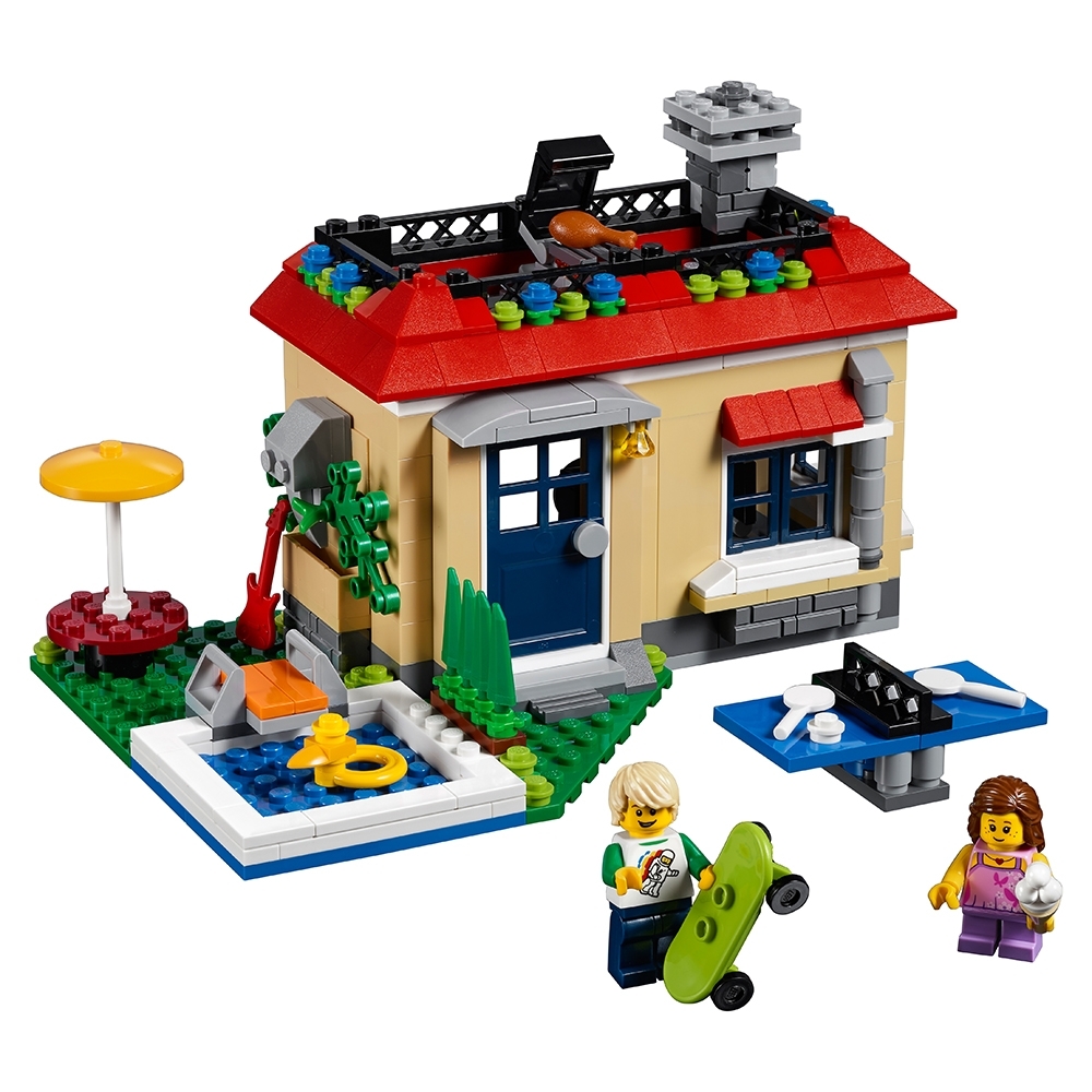 LEGO set 31067-1 Modular Poolside Holiday - Image 1