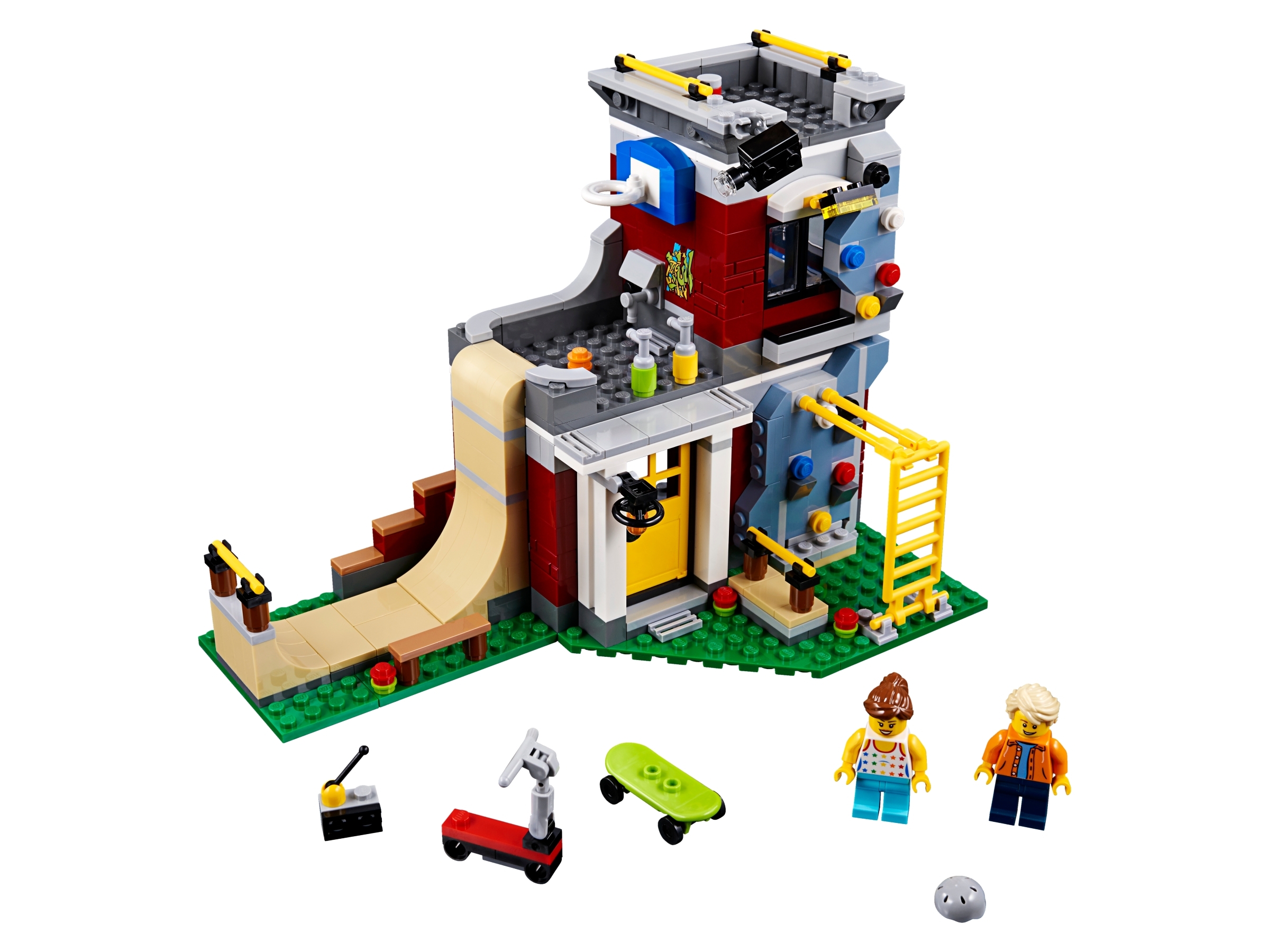 LEGO set 31081-1 Modular Skate House - Image 1