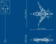 LEGO set 31086-1 Futuristic Flyer - Image 8