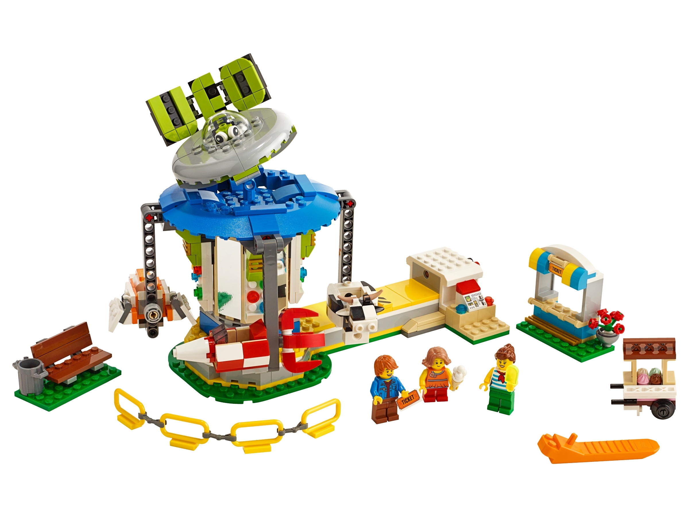 LEGO set 31095-1 Fairground Carousel - Image 1