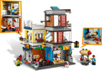 LEGO set 31097-1 Townhouse Pet Shop & Café - Image 4