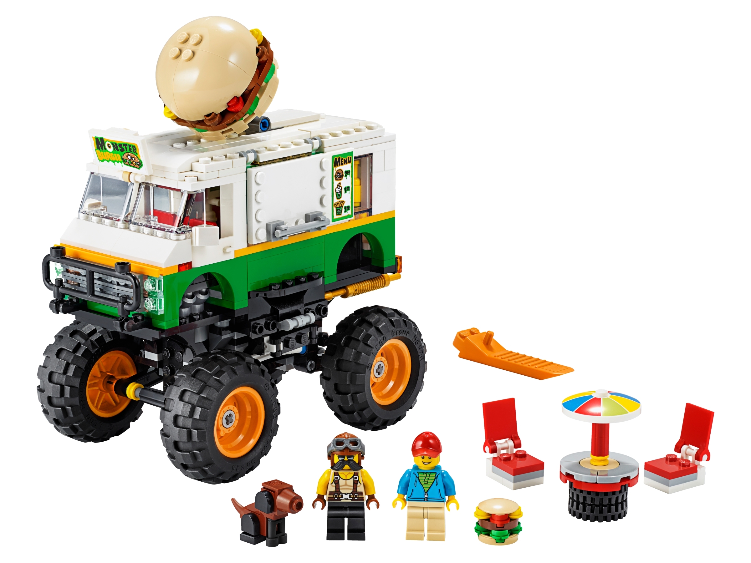 LEGO set 31104-1 Monster Burger Truck - Image 1