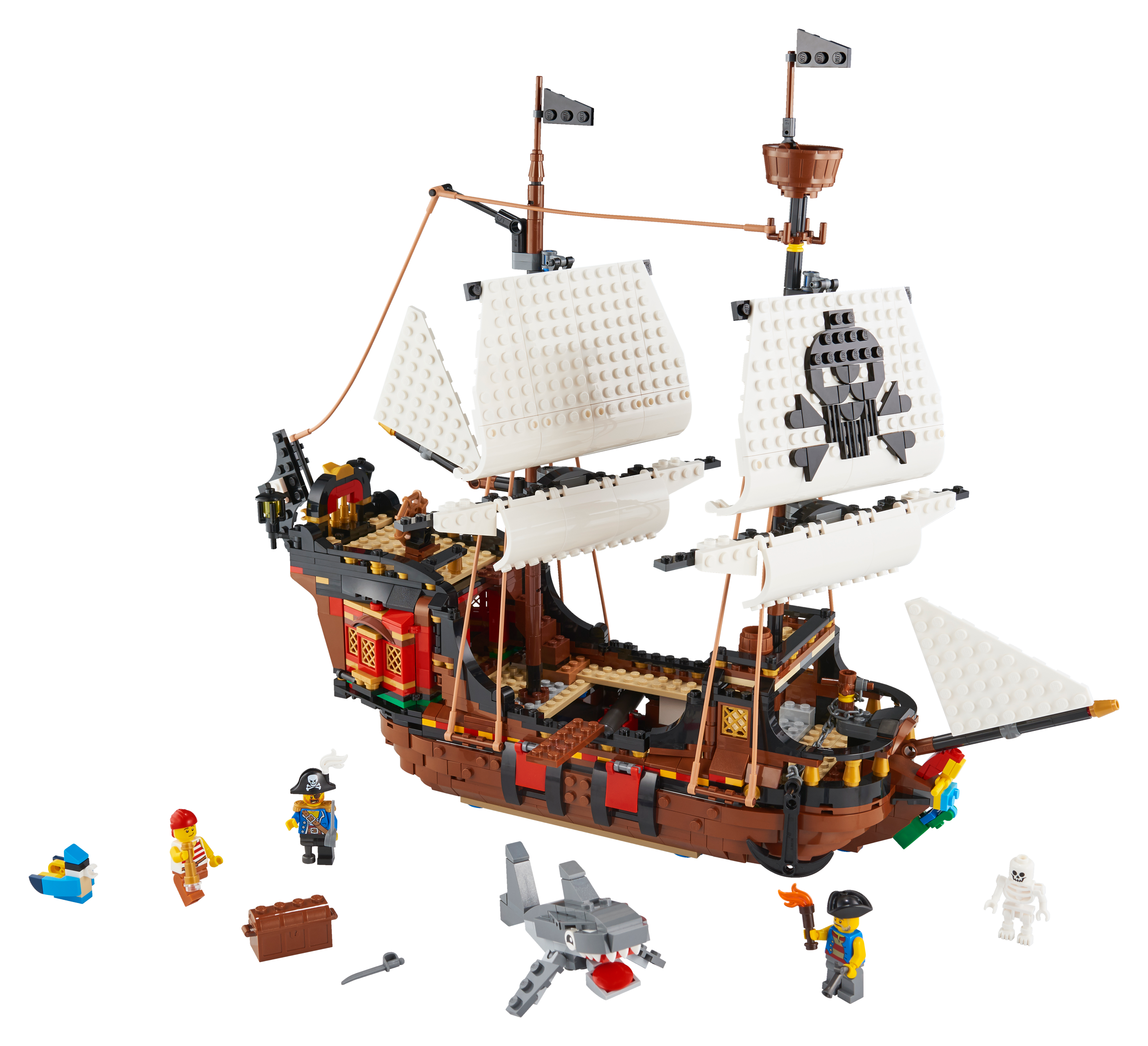 LEGO set 31109-1 Pirate Ship - Image 1