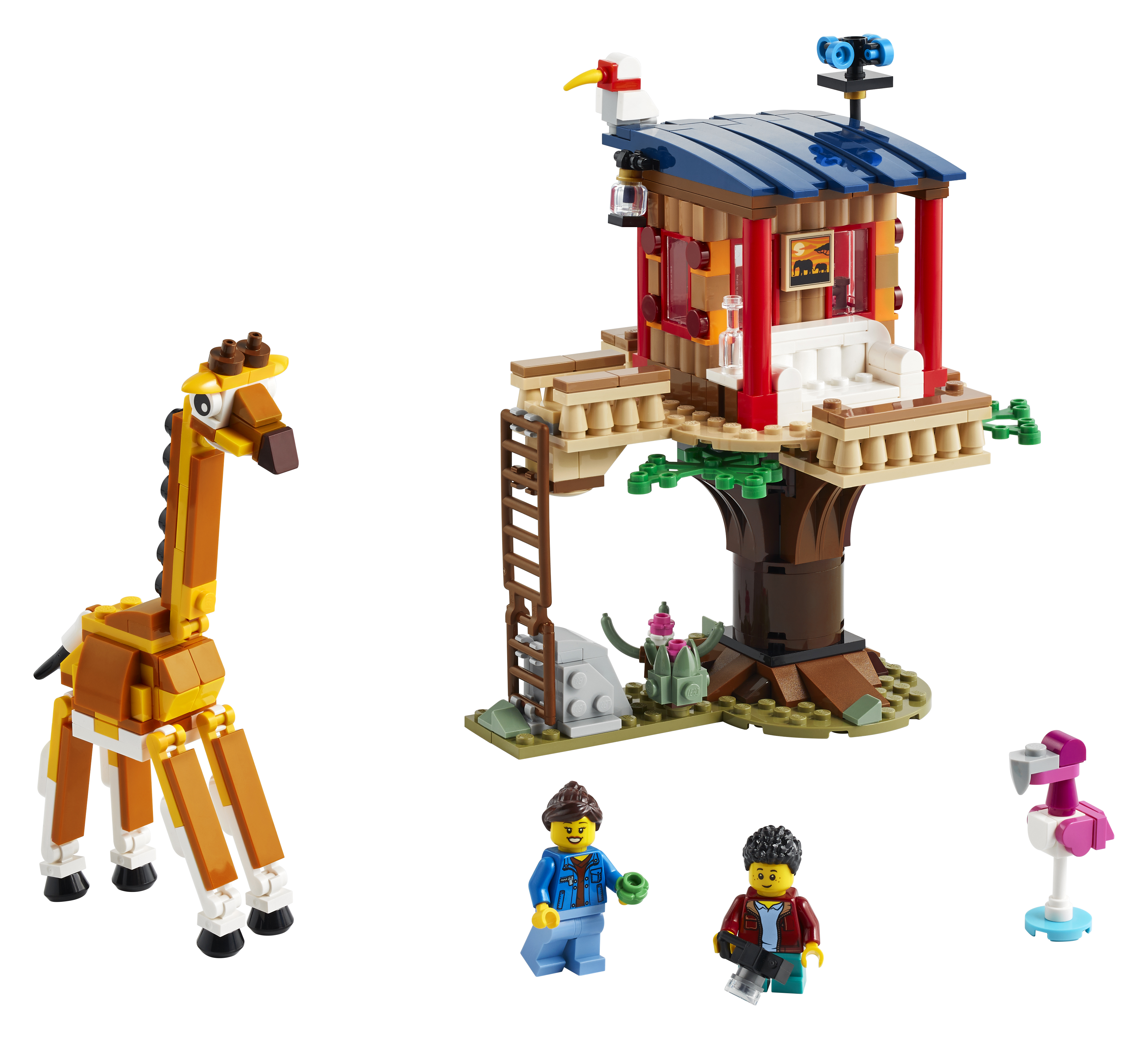 LEGO set 31116-1 Safari Wildlife Tree House - Image 1