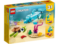 LEGO set 31128-1 Dolphin and Turtle - Image 2