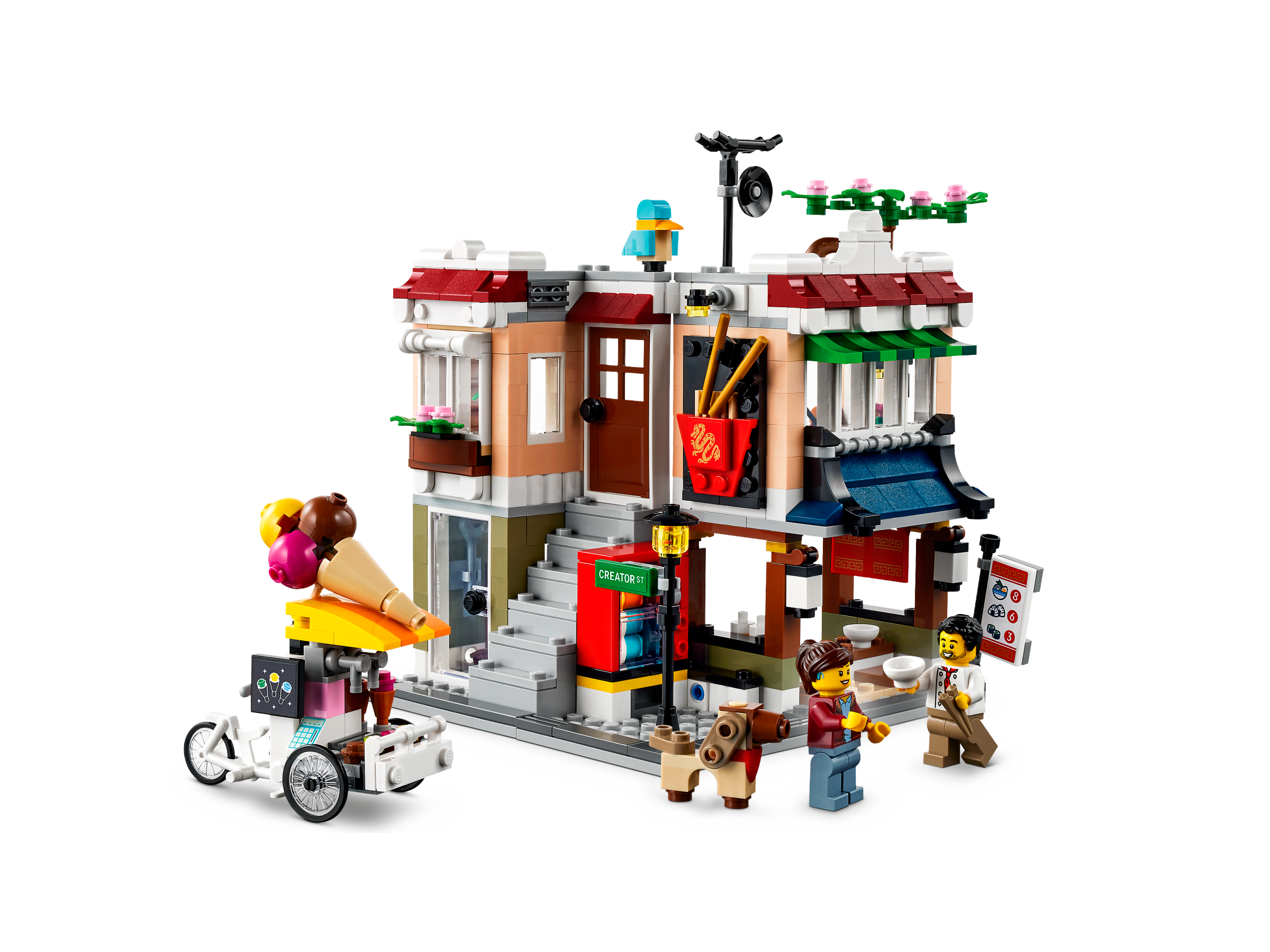 LEGO set 31131-1 Downtown Noodle Shop - Image 1