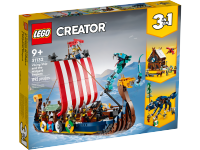 LEGO set 31132-1 Viking Ship and the Midgard Serpent - Image 2