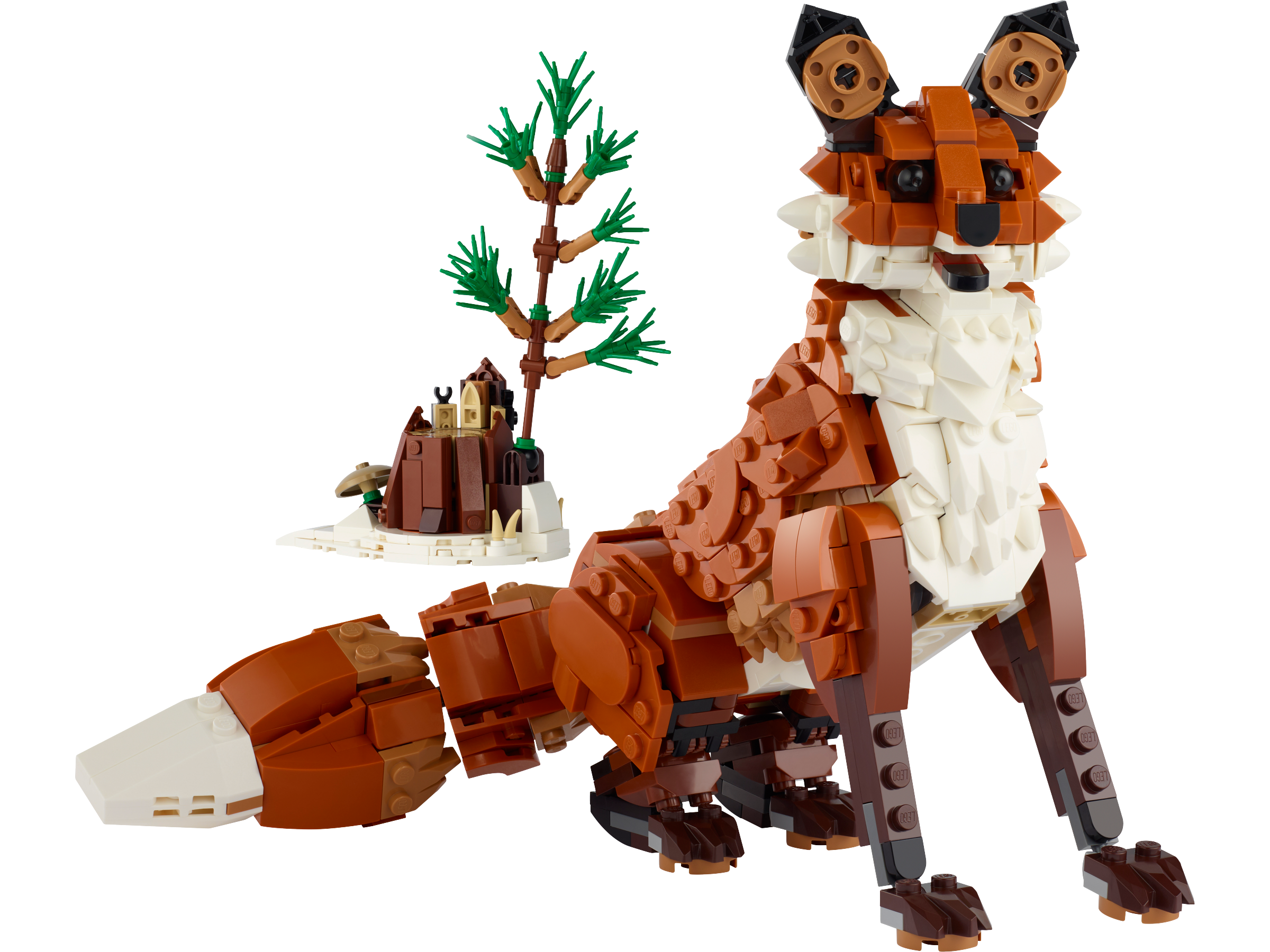LEGO set 31154-1 Forest Animals: Red Fox - Image 1