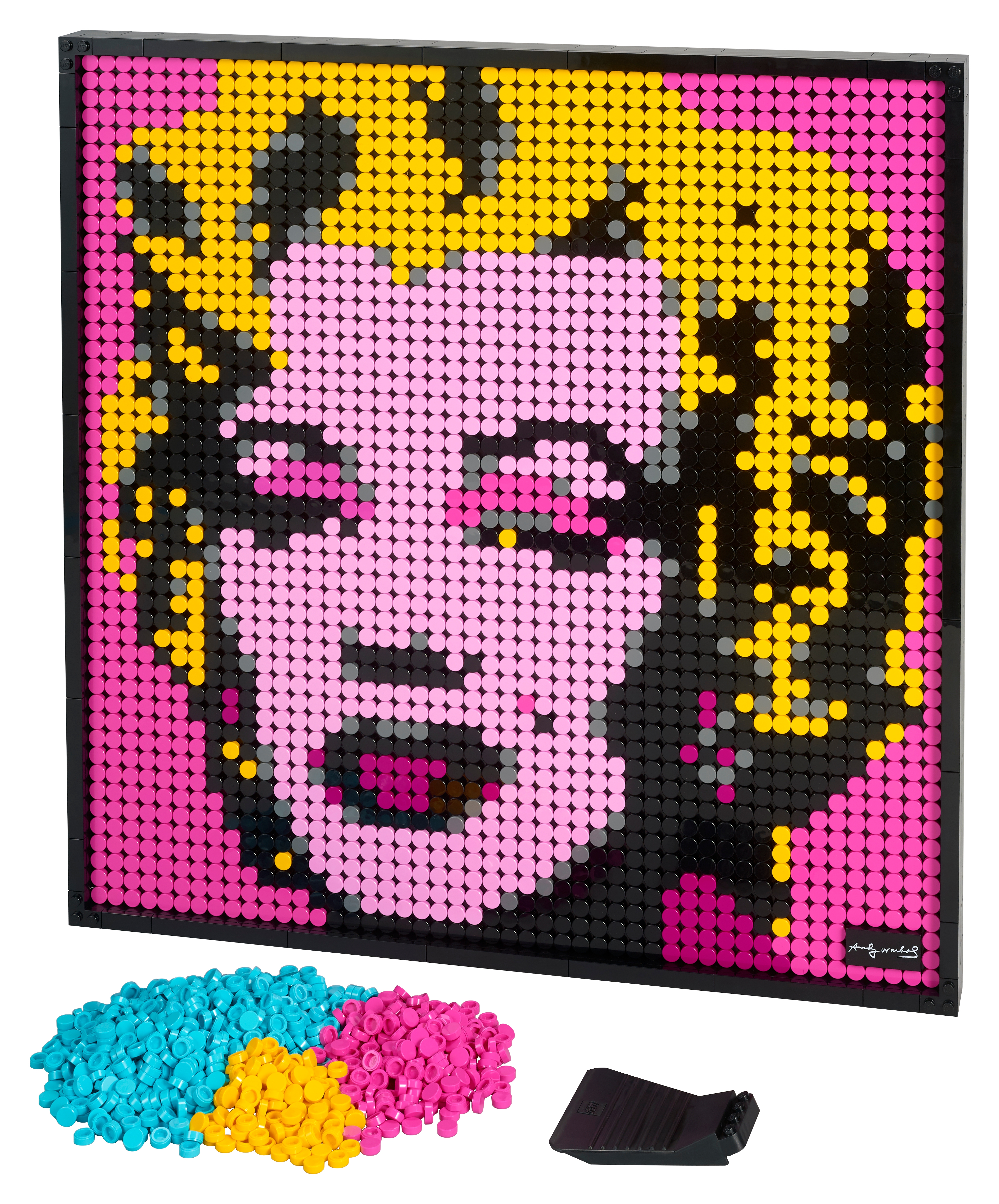 LEGO set 31197-1 Andy Warhol's Marilyn Monroe - Image 1