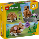LEGO set 31376-1 Cute Hamster with a Flower - Image 4