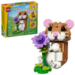 LEGO set 31376-1 Cute Hamster with a Flower - Image 2