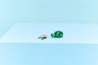LEGO set 31377-1 Turtle with a Water Lily Flower - Image 9
