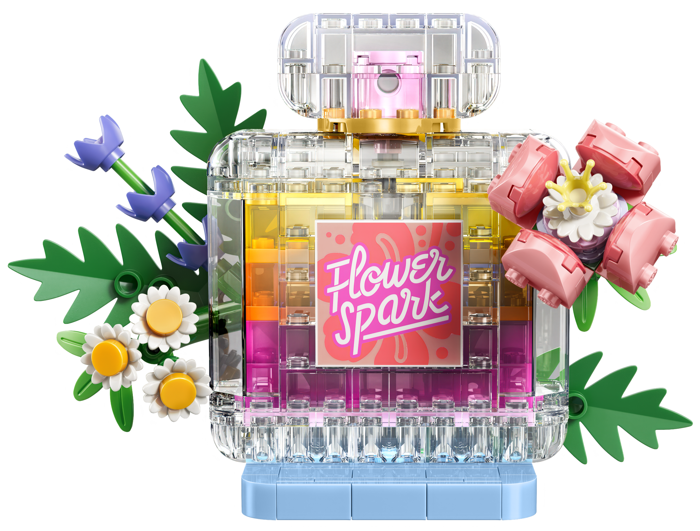 LEGO set 31383-1 Floral Decor Perfume Bottle - Image 1